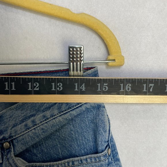 Tommy Hilfiger Womens Straight Leg Jeans High Rise Denim Medium Wash Blue Size 8 - Picture 6 of 10